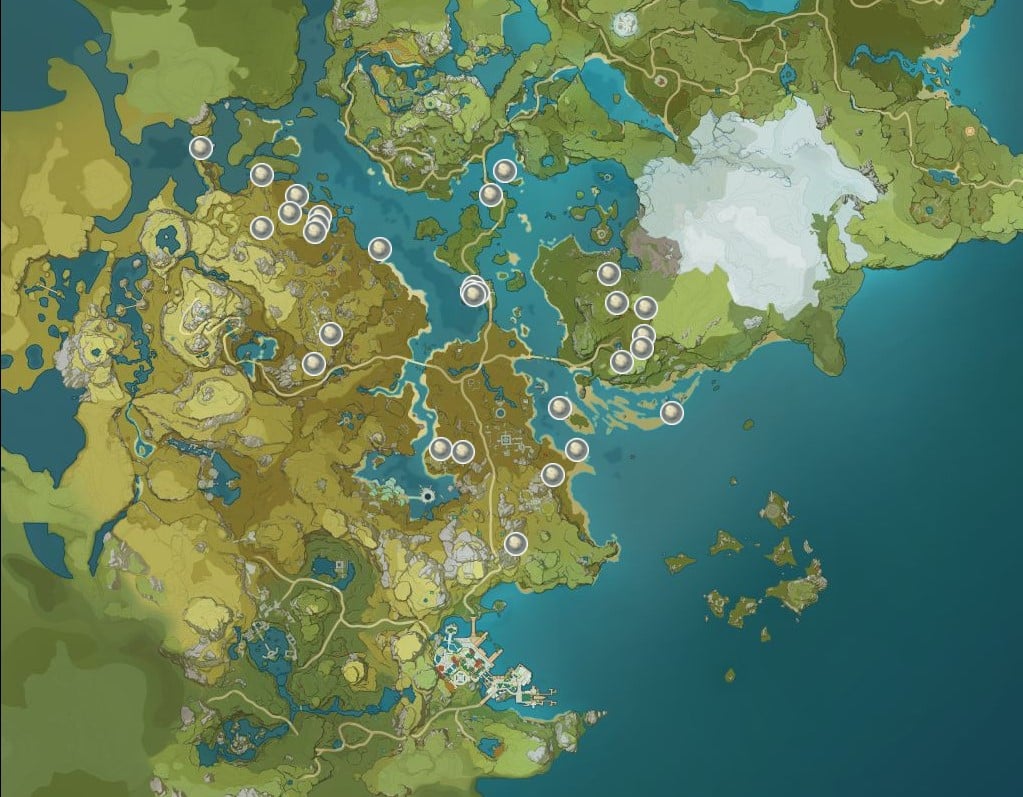 Genshin Impact Cómo Obtener La Guía De Ubicaciones De Huevos De Aves