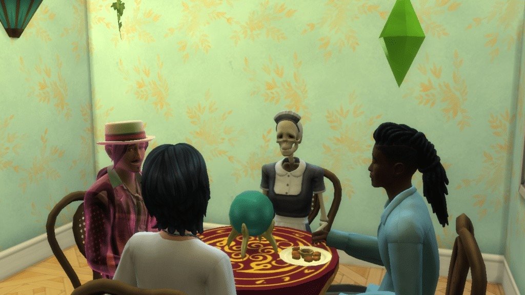 Los Sims 4 Sims Paranormales, Bonehilda y Guidry