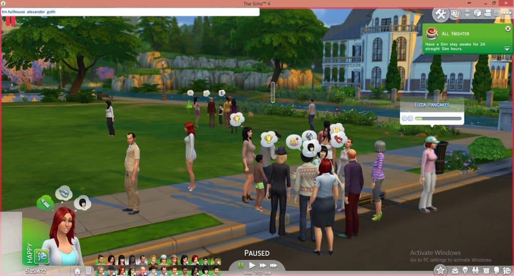 El mod Full House agrega muchos más Sims a un hogar