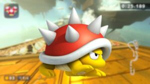spiny jugable en mario kart world